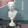 Estilo europeo Griego violín femenino David Venus estatua resina arte escultura yeso adornos arte boceto modelo