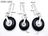 Avión a Escala Avión con Control Remoto Tren de Aterrizaje Retráctil Electrónico Accesorios Set de 3 Piezas Patas Metálicas Amortiguadoras