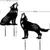 Nuevos Adornos de Hierro Transfronterizos para Jardín Animales Decorativos de Piso Inserciones Gatos, Perros, Conejos, Pollos Inserciones de Césped Huecos Adornos de Arte para Patio