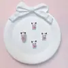 Entre no Tendência Fofo Pochacco Resina Desenho Animado Acessórios para Unhas Grampo de Cabelo Joias DIY Atacado