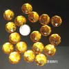 Plástico Acrílico Taladro DIY Amor Oval Amarillo Dorado Corazón de Durazno Pedrería Multigem Imitación Base Plana Facetado Pequeño Otro
