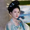 Accesorio de Hanfu de Gasa Estilo Antiguo con Gradiente de Doble Capa, Pasador para el Cabello de Disfraz Antiguo con Textura de Seda de Hada, Pasador de Mariposa de Alta Gama para Mujer