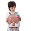 Mochila Escolar Infantil Fofa Estilo Coreano Jardim de Infância Meninos e Meninas Desenho Animado Sorvete Casca de Ovo Mochila Infantil para Passeio Leve
