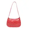 Bolsa Quadrada Pequena Fresca Doce para Segurar na Mão Atacado Bolsa Feminina Outono 2026 Nova Bolsa de Ombro Único Elegante com Bolinhas Bolsa de Ombro Único para o Trabalho Bolsa de Axila