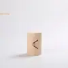 Cilindro de Té Caja de Regalo de Madera Maciza Lata de Té Engrosada Bolsa para Pastel con Logo Personalizado Caja de Embalaje China para Donas