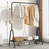 Perchero de pie personalizado para uso en interiores, perchero simple para dormitorio, uso doméstico, tendedero para dormitorio de estudiantes