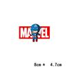 Marvel Avengers tinta branca transferência térmica hot stamping transfronteiriço exclusivo para uma peça de em estoque para tamanho pequeno agora para atacado