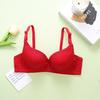 Sujetador de comercio exterior transfronterizo para mujer, ropa interior delgada con aro de acero, encaje en el pecho, sexy, suave, sujetador cómodo