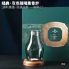 Queimador de Incenso Vela Estilo Chinês Novo Vidro Cinza Fragmentos de Matéria-Prima de Agarwood Sândalo Lâmpada Queimador de Incenso Criativa com Separação de Fogo