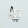 Decoração Japonesa Nova para Nail Art Metal Alloy para Fototerapia Joia de Unha Liga de Metal Símbolo de Dólar Ouro Prata Moeda de Ouro