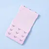 En Stock Hebilla Elástica de Extensión para Sujetador Colorida Poliéster Acero Inoxidable Ropa Interior de Sujetador para Mujer Hebilla de Tres Filas Hebilla Elástica de Extensión