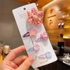 La horquilla para bebé no daña el cabello. Clip BB para cabello roto de bebé de verano, lindo y súper lindo, tocado de horquilla para bebé de niña de Corea del Sur.