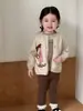 Ropa de Primavera para Niños, Ropa Infantil Estilo Coreano, Conjuntos de Primavera para Niñas, Chaquetas Cárdigan de Primavera para Bebés, Venta al por Mayor Personalizada por Fabricante