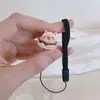 Tampa de lente de câmera digital corda anti-perda palma capivara urso morango kulomi katong acessórios micro SLR
