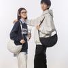Bolsa Sense de alta qualidade feminina grande capacidade 2024 nova bolsa de ombro de nylon de nicho da moda outono e inverno bolinhos