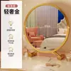 Espejo de Maquillaje Inteligente de Escritorio con Luz Espejo de Escritorio Espejo de Tocador para Habitación de Niñas Espejo de Belleza para Dormitorio