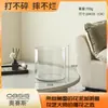 Vaso Anti-Queda de Acrílico para Hidroponia, Arranjo de Flores, Bambu da Sorte, Vaso Reto Transparente de Acrílico para Flores Frescas, Decoração para Sala de Estar, Pequeno