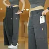 Pantalones de trabajo para hombre, pierna recta, frescos, holgados, pantalones largos para primavera y otoño, finos, talla grande, pantalones casuales, pantalones de trabajo duraderos para hombre