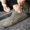 Zapatos casuales de malla transfronterizos, nuevos estilos de otoño para hombre, diseño coreano, versátiles, zapatillas de correr de suela blanda, zapatos casuales transpirables para hombre