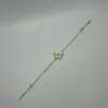 Versión Coreana de Alta Calidad Blanco Natural Nácar Mariposa Tridimensional Temperamento Sencillo Celebridad de Internet Minimalista Collar para Clavícula Tendencia