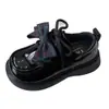 Mocasines de Piel para Niñas 2025 Nuevo Estilo Zapatos Infantiles Estilo Británico Elegantes Zapatos de Vestir para Niñas