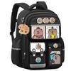 2025 Nueva Mochila Escolar Capibala Mochila Capibara Linda Dibujos Animados Femeninos Estudiante Mochila Protección Espalda Venta al por Mayor