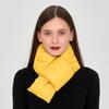Bufanda Cálida para Mujer, de Alta Gama, Angora Rojo, Estilo Coreano de Moda, Calentador de Cuello Versátil para Exteriores, Resistente al Agua