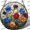 Adornos Colgantes Decorativos de Vidrio de Color Transfronterizos, Decoraciones para Paredes y Ventanas, Captadores de Luz, Regalos para el Día de la Madre, Regalos de Cumpleaños
