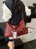 Bolsa de Verano para Mujer, Bolso Cruzado de Gran Capacidad para Viajar con Tarjetero, Nuevo Bolso Tote Tejido de Cuero Suave 2025