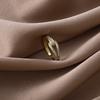 Anillo Nuevo Estilo Coreano Micro-Incustado para Mujer, Moda Retro, Anillo Abierto Elegante de Nudo, Anillo Elegante Creativo para Dedo Índice, Moderno