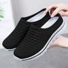 Zapatos de Mujer de Media Caña Verano Nuevos Suela Suave Cómodos Slip-On Casuales Versátiles Transpirables Pies que no Huelen Zapatos de Moda para Mujer
