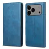 Adequado para Capa de Couro Business para Iphone18Pro Capa Flip para Celular Iphone15 Suporte Magnético Capa Anti-Queda para Celular