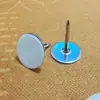 Broche Chapéu Borboleta Mais Vendido na Amazon Transfronteiriço Fivela Redonda para Chapéu de Plástico Acessórios para Joias DIY Pino Plano Venda por Atacado