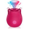 Amazon Nova Etiqueta de Bolsa Conheça Huan Gradiente Feliz Sucção Ovo-pulando Massageador de Rosa para Mulheres
