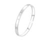 Pulsera Plata 9999 Caleidoscopio Trébol de Cuatro Hojas Pulsera para Mujer Plata Esterlina para Regalo de Cumpleaños de Novia