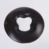 Almohada de silicona para apoyar la cara para salones de belleza, almohada de látex engrosada para apoyar la cara, almohada facial de masaje para cama de belleza, almohada con agujero antideslizante