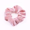 Ventas Directas de Fábrica Rudan Terciopelo Europeo y Americano Anillo para el Cabello de Terciopelo Intestino de Cerdo Accesorios para el Cabello Transfronterizo Simple Anillo de Pelo de Felpa Multicolor