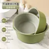 Lavabo casero de plástico grueso y duradero, lavabo tamaño grande para estudiantes, para lavar ropa, lavar glúteos, lavar pies, lavabo pequeño, cuenca de agua
