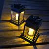 2026 Luces Solares para Jardín Exterior Linternas Estilo Retro Linternas Pequeñas de Palacio Luces de Vela Luces de Estrella Luces Decorativas para Pasillo de Jardín