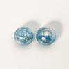 [Paquete de 2] Mabe Meteor Cuentas Redondas de un Agujero Tierra Trueno Cuentas Sueltas Llavero Colgante DIY Accesorios para el Cabello Accesorios para Joyería