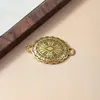 Nueva Cadena de Cintura Metálica Electroplateada con Decoración para Vestido para Mujer Estilo Retro Bohemio Étnico Cinturón para Vestido