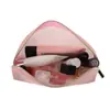 2025 Fabricante de Guangzhou Produção Personalizada Bolsa Cosmética de PVC Fosco Bolsa Cosmética Transparente Bolsa Cosmética à Prova d'Água