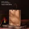 Caixa de Presente Shortbread Bolo Caixa de Papel para Confeitaria Amarela Caixa para Confeitaria Floco de Neve Caixa de Embalagem para Bolo Lunar Chinês Tipo Gaveta de Papel Kraft Pequena