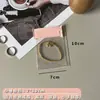 Bolsa de almacenamiento densa para joyas de EVA engrosado, pendientes, anillo de uñas, caja de almacenamiento portátil para joyas, bolsa para collar de joyería, antioxidación