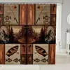 Cortina de ducha para baño, diseño de fantasma temática de Halloween, poliéster, material engrosado, impresión digital, personalizable con tu propia imagen
