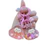 Cyber Celebrant Flash Tower Quicksand Chaveiro Pingente Cyber Celebrant Acrílico Ornamentos Caixa Cega Pequeno Presente Carro Chaveiro