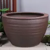 Tanque de Peixes Cerâmico Rochedo Bacia de Paisagismo Pátio Varanda Tanque de Água Lírio d'Água Fachada Empresa Tanque de Lótus Tanque de Rocha Hidropônico
