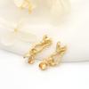 Pingente de contas multiestilo banhado a cobre 14K ouro coreano feito à mão colar pulseira charme acessórios de joias faça você mesmo