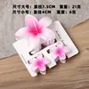 Novo Conjunto de Presilhas de Cabelo Flor de Ovo Amazon, Presilha de Garra Bauhinia para Parte de Trás da Cabeça, Elegante Acessório de Cabelo Presilha Tubarão
