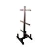 Soporte Ajustable para Barra Equipo de Fitness Soporte para Placas de Barra Gimnasio en Casa Cromado Engrosado Soporte para Mancuernas